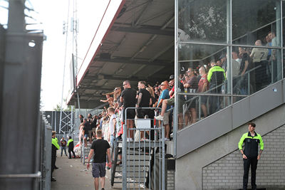 We zien Ajax stroperig voetballen en op een 2-1-achterstand komen. © SV Ajax