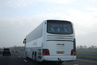 Koplopers vreten kilometers onderweg naar Groningen. © De Brouwer