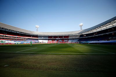 Zonovergoten, prima bekerfinaleweertje. Hier horen supporters bij... © De Brouwer