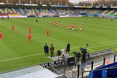 De Ajacieden draaien warm in Waalwijk. © Ajax Life