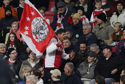 Als hij gaat rennen, weet je dat het bij Ajax niet soepel loopt. © De Brouwer