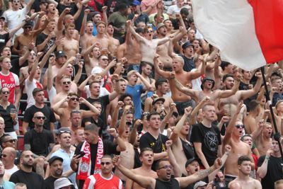 Een dagje sauna en voetbal ineen. © SV Ajax