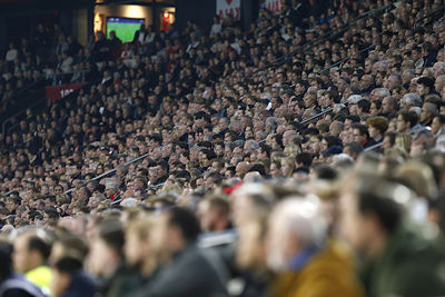 Volle tribunes in de Johan Cruijff Arena. © De Brouwer