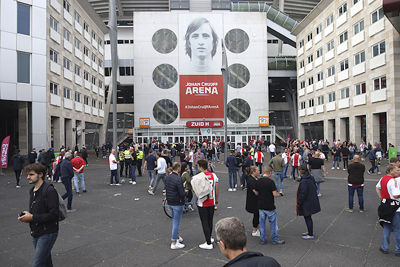 We mogen weer naar Ajax toe en dat is een feestje deze dagen. © De Brouwer