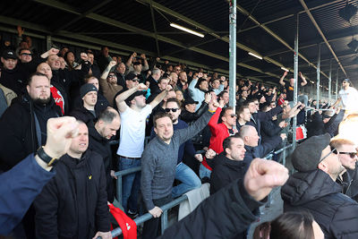 Ajax speelt slecht, maar pakt wel drie punten. © De Brouwer