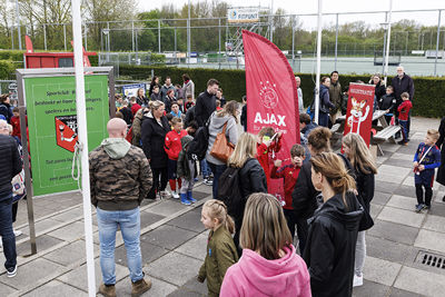 De Ajax Kids Tour streek dit keer neer in Bemmel. © Pro Shots