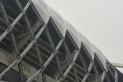 De band om het stadion wordt langzaam dichtgemaakt.