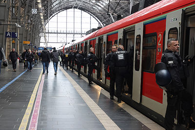 Fijn met de trein. © De Brouwer