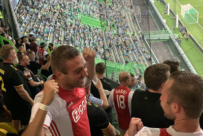 Pffff, wat staat Ajax lekker te voetballen! © Ajax Life