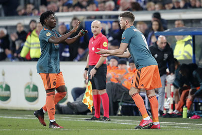 Jonge spelers waren in koor eensgezind: Huntelaar was belangrijk voor hun ontwikkeling. © Pro Shots