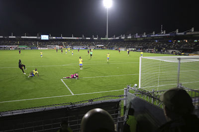 Daar schiet Brobbey Ajax écht in veilige haven. © De Brouwer