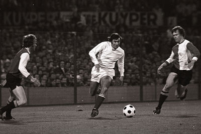 Over clubiconen gesproken. Mister Ajax in seizoen 1971/1972. © AFC Ajax