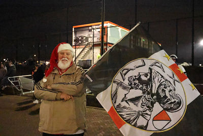 Ho, ho, ho, die overwinning komt vast zo! © De Brouwer