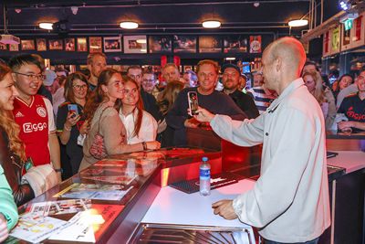 Davy neemt alle tijd voor de supporters. © Pro Shots