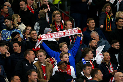 We zijn deze dagen even in de gloria met Ajax. © De Brouwer