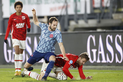 Blind speelde als linksback een puike pot voetbal! © Pro Shots