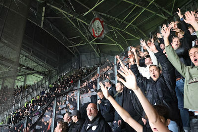 We zien in de eerste helft het beste Ajax van dit seizoen. © De Brouwer