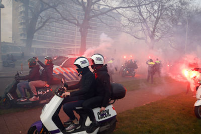 Volg die spelersbus! © De Brouwer