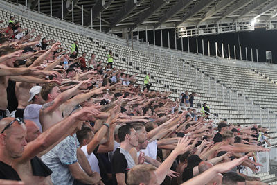 So far so good tegen Panathinaikos. © SV Ajax