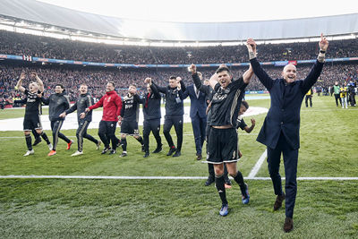 Als je een prijs kunt ophalen in De Kuip, dan altijd doen. © Pro Shots